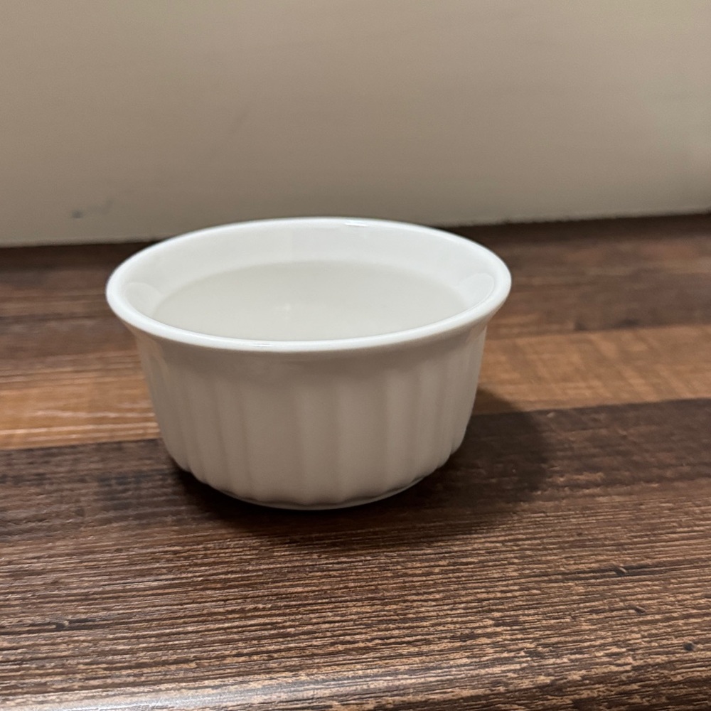 Corningware FrenchWhite Ceramic Ramekins 7oz